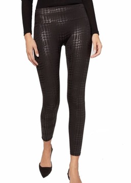 CALZEDONIA Legginsy imitacja skóry Total Shaper XS/34