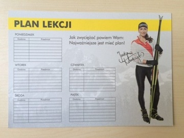 PLAN LEKCJI z JUSTYNĄ KOWALCZYK