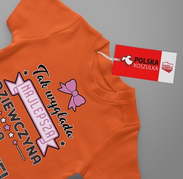 KOSZULKI T-SHIRT DLA PAR NAJLEPSZA DZIEWCZYNA I CHŁOPAK NA ŚWIECIE JAKOŚĆ