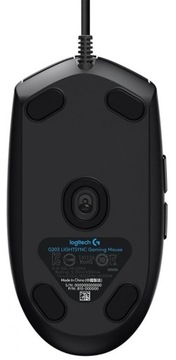 МЫШЬ LOGITECH G102 LIGHTSYNC — ЧЕРНАЯ