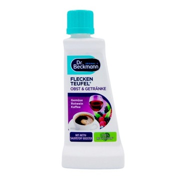 Dr Beckmann Precyzyjny Odplamiacz 50 ml WINO KAWA HERBATA OWOCE PLEŚŃ GRZYB