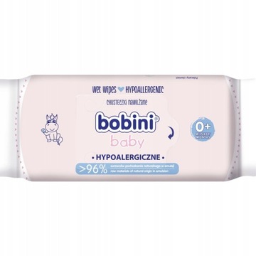 Chusteczki nawilżane Bobini hypoalergiczne