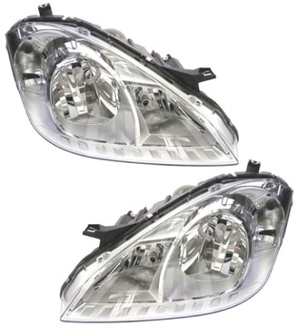 KOMPLET SVĚTLOMET MERCEDES TŘÍDA A (W169), 2008-2012