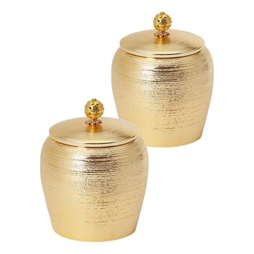 2x Szczelny pojemnik do przechowywania, pyłoszczelny, porcelanowy