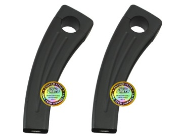 Подставки под руль дюймовые черные ручки Высота крепления на 17 см выше на 9 см