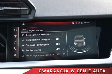 Audi A3 8Y 2021 Audi A3 Sportback Full-LED Wirtual NaviKamera Asystenty Panorama-Dach, zdjęcie 17