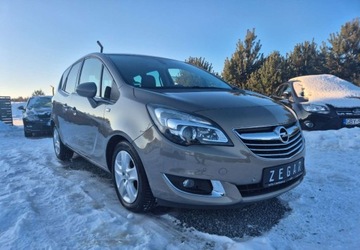 Opel Meriva II Mikrovan Facelifting 1.4 Turbo ECOTEC 140KM 2014 Opel Meriva 1,4 140 KM Lift Cosmo Nowy Rozrzad 1.4 Benzyna