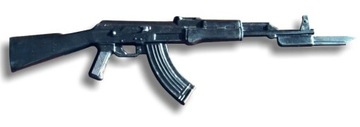 Gumowa atrapa Kałasznikow AK-47 z bagnetem trening
