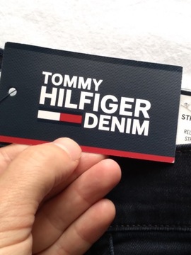 TOMMY HILFIGER SPODNIE JEANS MĘSKIE W 31 L 32