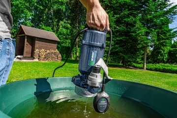 ПОГРУЖНОЙ НАСОС С ПОПЛАВКОМ И НАПРАВИТЕЛЕМ ДЛЯ ЧИСТОЙ ГРЯЗНОЙ ВОДЫ 250 л/мин