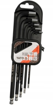 ШЕСТИГРАННЫЕ КЛЮЧИ ДЛЯ ТРУБ YATO 10 шт. ДЛИННЫЙ ШЕСТИГРАННИК