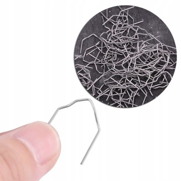 100 SZT. 0.8MM ZSZYWKI DO ZGRZEWARKI PLASTIKU