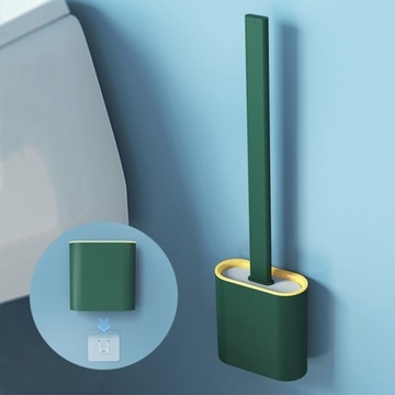 SILIKONOWA SZCZOTKA TOALETOWA DO WC 5 KOLORÓW