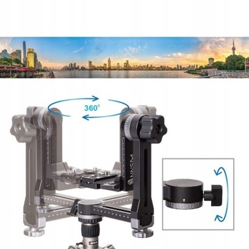 Панорамная подвесная головка K&F Concept 360 ИЗ ПОЛЬШИ