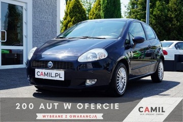 Fiat Punto Grande Punto Hatchback 5d 1.2 8v 65KM 2006 Fiat Grande Punto 1.2 Benzyna, polski salon,