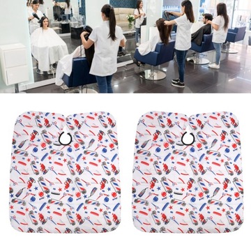2шт парикмахерская накидка водонепроницаемая пятностойкая накидка для стрижки