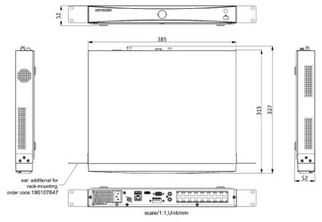 Hikvision DS-7716NXI-I4/16P IP-рекордер 16xPoE