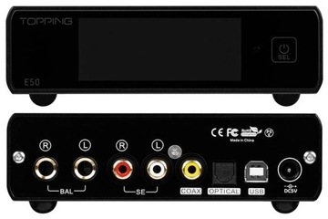 Konwerter Przetwornik DAC Topping E50 MQA DSD