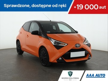 Toyota Aygo II Hatchback 3d Facelifting 1.0 VVT-i 72KM 2019 Toyota Aygo 1.0 VVT-i, Salon Polska, Serwis ASO