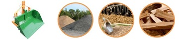 Ручной транспортировочный ящик Geograss с ручным подборщиком шириной 100 см.