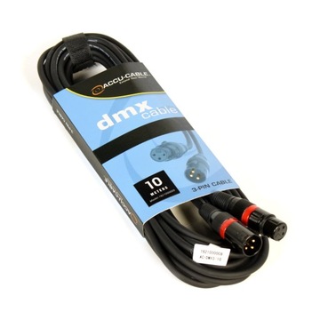 Kabel XLR - XLR American DJ DMX 10m 10 m