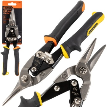 Ножницы прямые 250 мм, ручные TACTIX