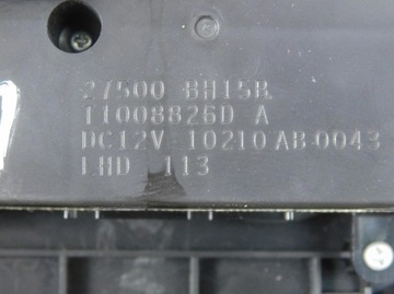 27500BH15B PANEL ŘÍZENÍ KLIMATIZACE NISSAN NOTE E11 1.5 DCI