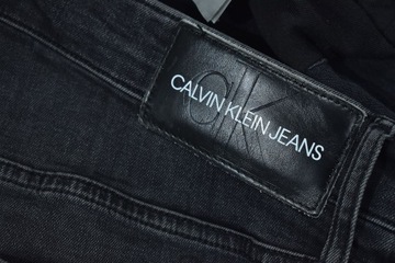 CALVIN KLEIN JEANS Męskie Spodnie Jeansowe Slim W34 L34