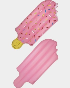 МАТРАС ДЛЯ ПЛАВАНИЯ, НАДУВАННЫЙ ПЛЯЖ WATER ICE, ДЛЯ БОЛЬШОГО БАССЕЙНА 196 Х 86 СМ