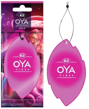 Zapach samochodowy zawieszka K2 OYA VIBES COLA
