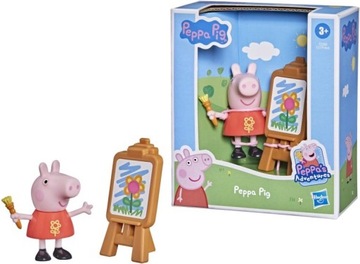 ŚWINKA PEPPA FIGURKA ZESTAW MALOWANIE W PLENERZE