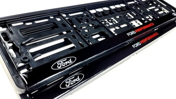 Ramki do tablic rejestracyjnych FORD PERFORMANCE Żelowe 2 sztuki