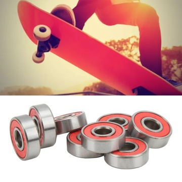 8шт 608RS ABEC 9 шарикоподшипник из углеродистой стали герметичные подшипники