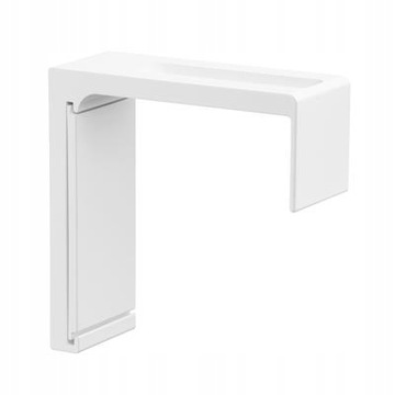 IKEA VIDGA Wspornik ścienny, biały 6 cm