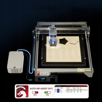 Atomstack S40 PRO Nowa Grawer laserowa 400*400mm 48W DIY PL+R3 PRO +XL Pad