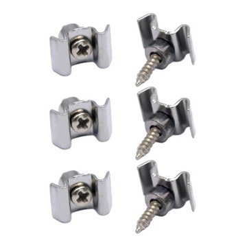 Направляющие фиксатора струн для гитары Износостойкие направляющие для дерева, серебро