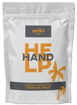 MIHI Hand Help Krem parafinowy Tropical fruit Wosk pszczeli ole sojowy shea