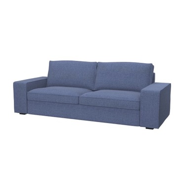 KIVIK Pokrycie sofy 3-os, Naturel Blue
