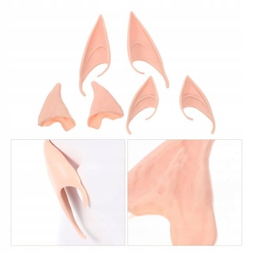 1 zestaw Elf Ears przebranie na karnawał akcesoria