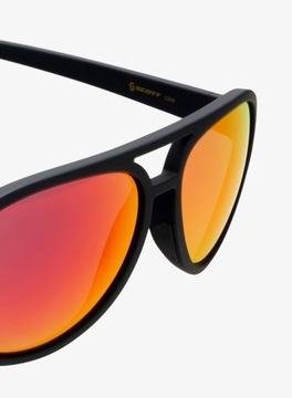 Солнцезащитные очки SCOTT Sunglasses Bass - черный красный хром