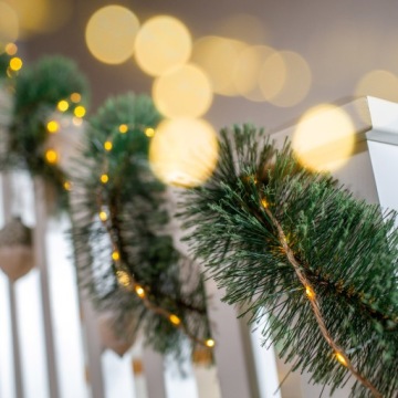 ЕЛОЧНАЯ ГИРЛЯНД 500 СМ, ИСКУССТВЕННАЯ