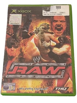 XBOX RAW WRESTLING WWE X BOX CLASSIC