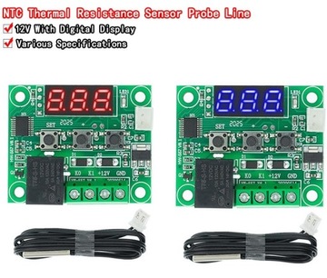 Термостат, регулятор температуры 12В -50С +110С