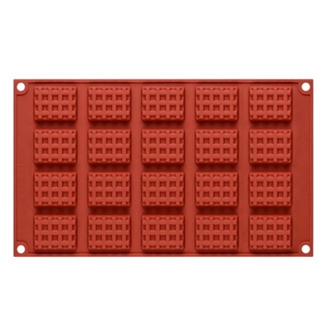 Forma silikonowa wafle do wosków zapachowych