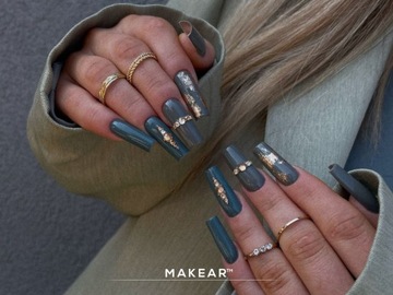 MAKEAR BUILDER BASE CLEAR гибридная база для наращивания ногтей для маникюра 15мл