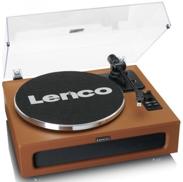 Gramofon Lenco LS-430 AUX 4 GŁOŚNIKI DREWNO BT IGŁA AUDIO-TECHNICA