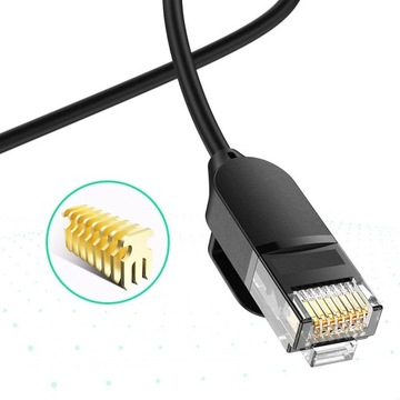 UGREEN ИНТЕРНЕТ-КАБЕЛЬ LAN ETHERNET RJ45 U/UTP CAT 6A 10 ГБ/с 1 м