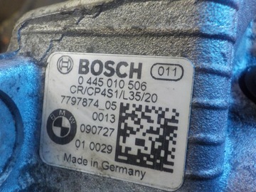 BMW E87 E90 X3 X1 2.0 D 118D 10R 143KM N47 ČERPADLO VSTŘIKOVAČE 0445010506