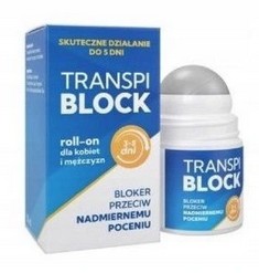 Transpiblock Roll-on bloker DEZODORANT W KULCE