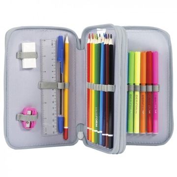 ФУТБОЛКА ДЛЯ КАРАНДА С ДВУМЯ ОТДЕЛЕНИЯМИ И РЕЗЕРВНЫМ ОБОРУДОВАНИЕМ LEMUR